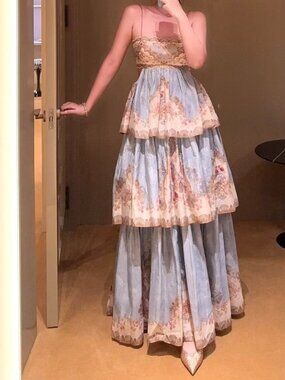 Zimmerman blue maxi dress  size 0